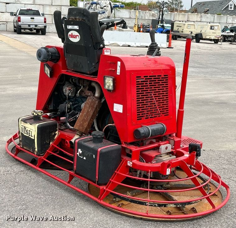 image for item NL9657 2015 Allen MSP470C  riding trowel