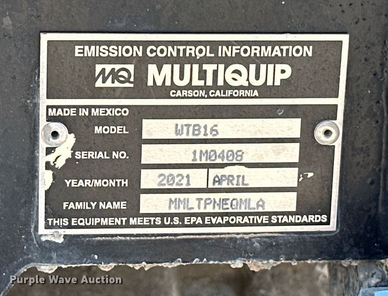 image for item NO9295 2021 Whiteman WTB16  power buggy