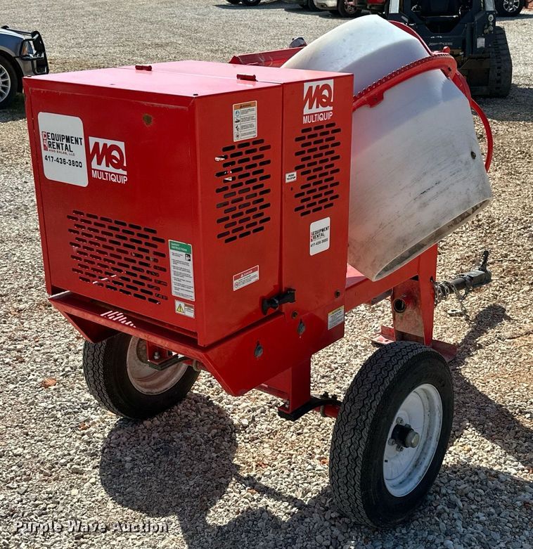 image for item NO9297 Multiquip MC64PH8  Cement Mixer