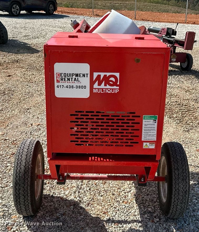 image for item NO9297 Multiquip MC64PH8  Cement Mixer