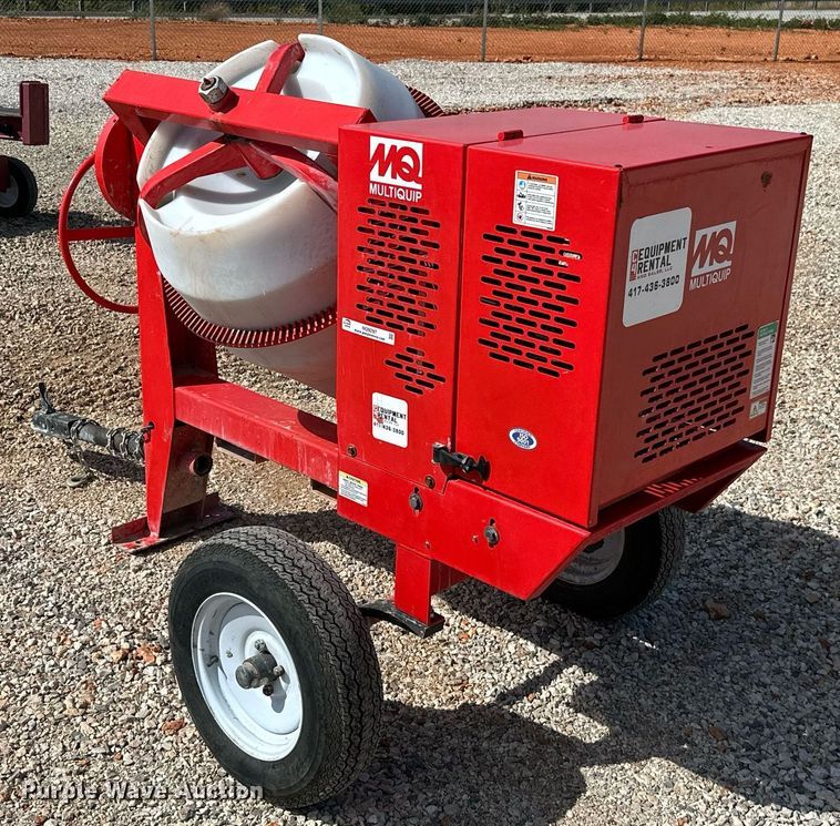 image for item NO9297 Multiquip MC64PH8  Cement Mixer