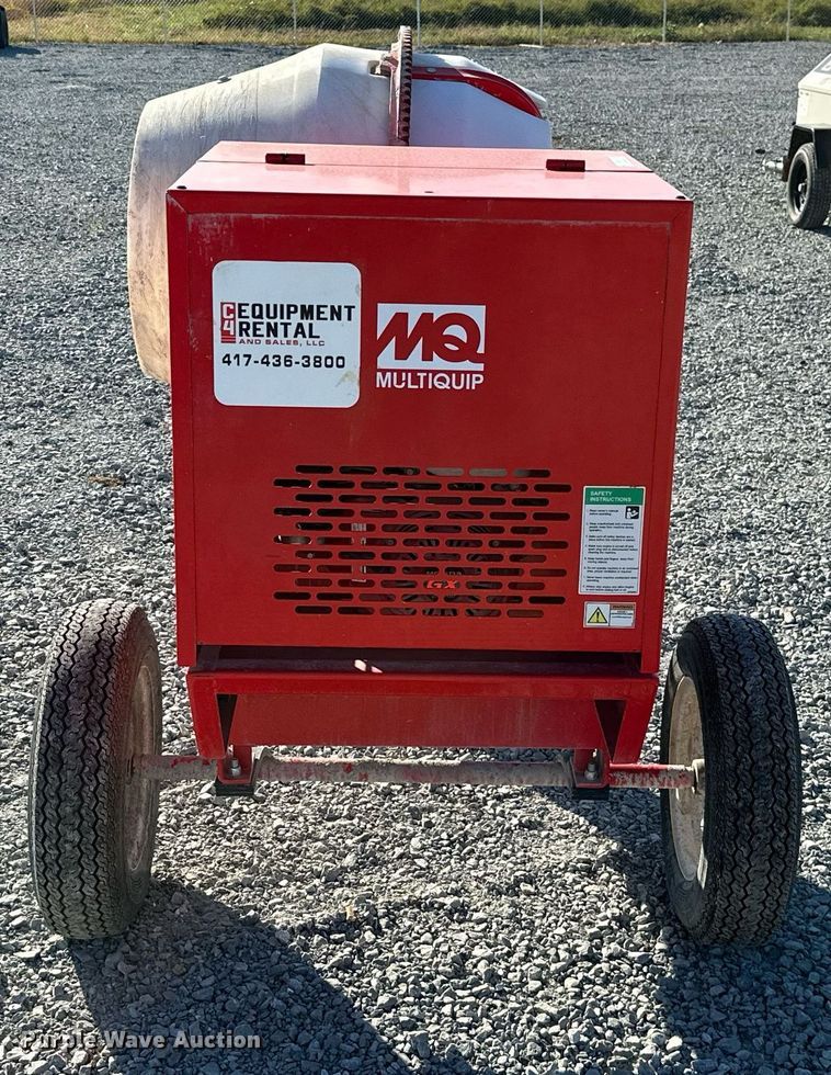 image for item NO9316 Multiquip MC64PH8  cement Mixer