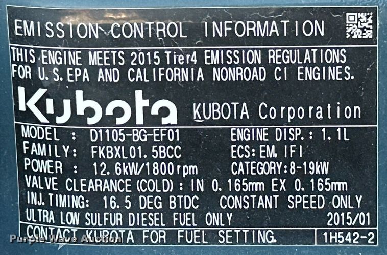 image for item NO9320 2015 Terex RL4  light plant