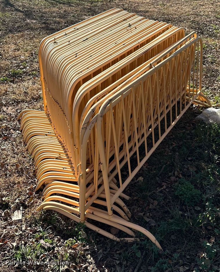 image for item NO9371 Approximately (36) barriers