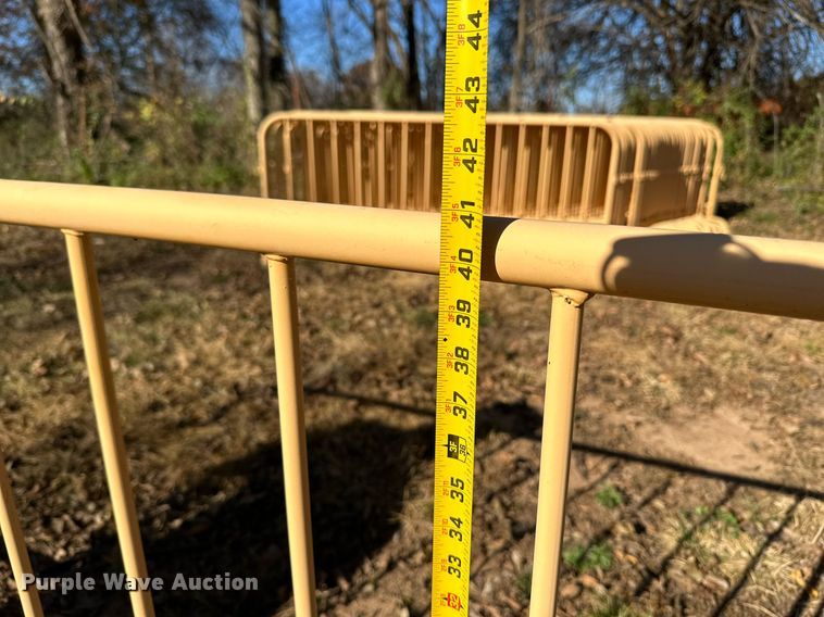 image for item NO9371 Approximately (36) barriers