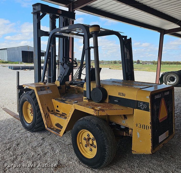 image for item NP9001 1998 Eagle Picher RC60  forklift