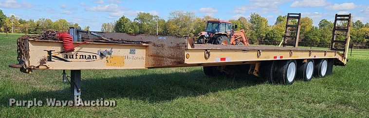 image for item NP9005 2004 Kaufman  equipment trailer