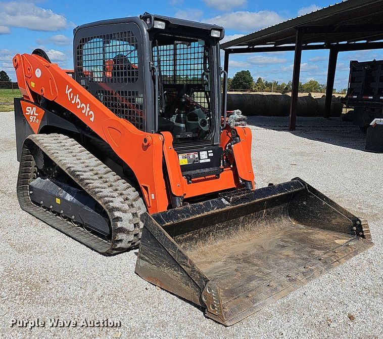 image for item NP9012 2021 Kubota SVL97-2  skid steer loader
