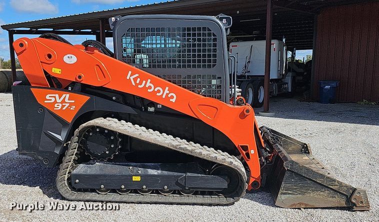 image for item NP9012 2021 Kubota SVL97-2  skid steer loader