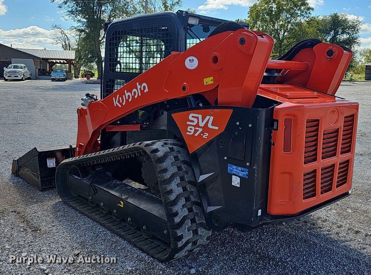 image for item NP9012 2021 Kubota SVL97-2  skid steer loader