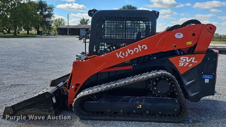 image for item NP9012 2021 Kubota SVL97-2  skid steer loader