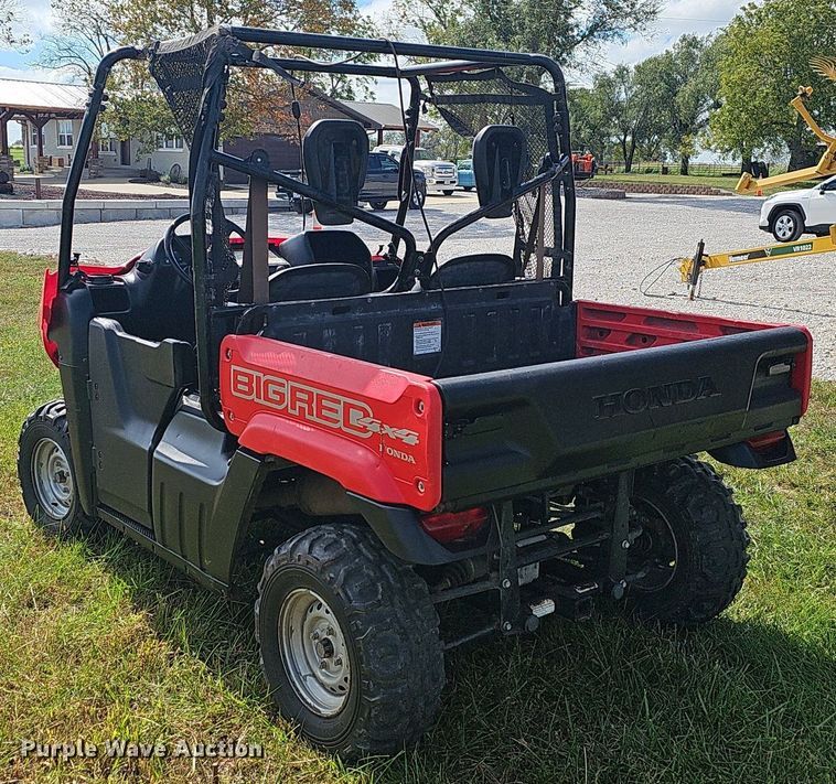 image for item NP9016 2009 Honda Big Red  utility vehicle