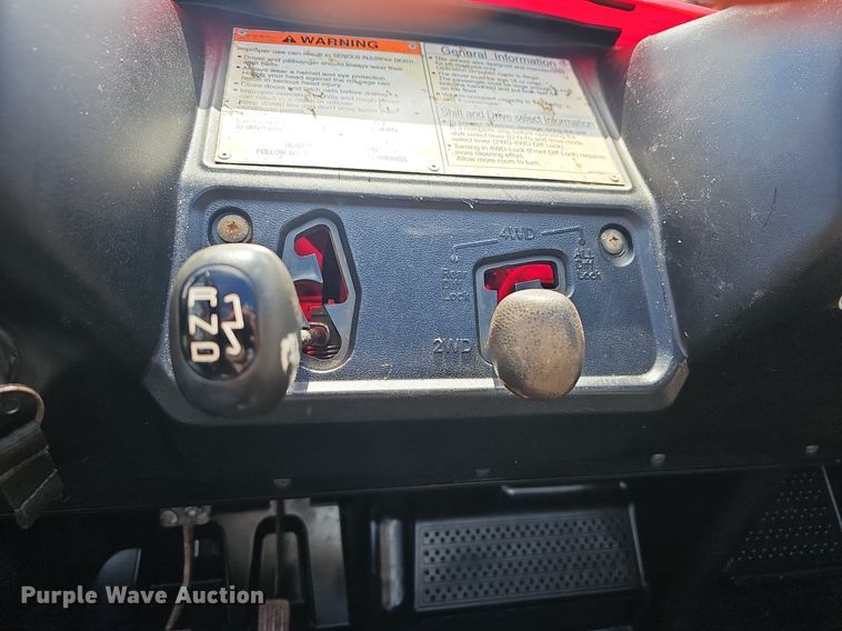 image for item NP9016 2009 Honda Big Red  utility vehicle