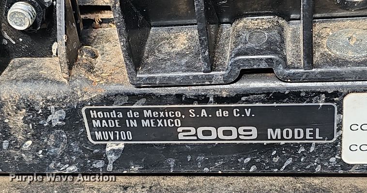 image for item NP9016 2009 Honda Big Red  utility vehicle