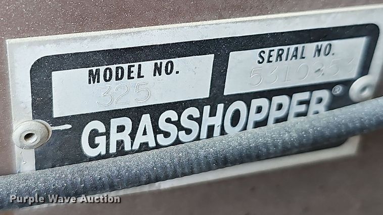 image for item NP9017 Grasshopper 325  ZTR lawn mower