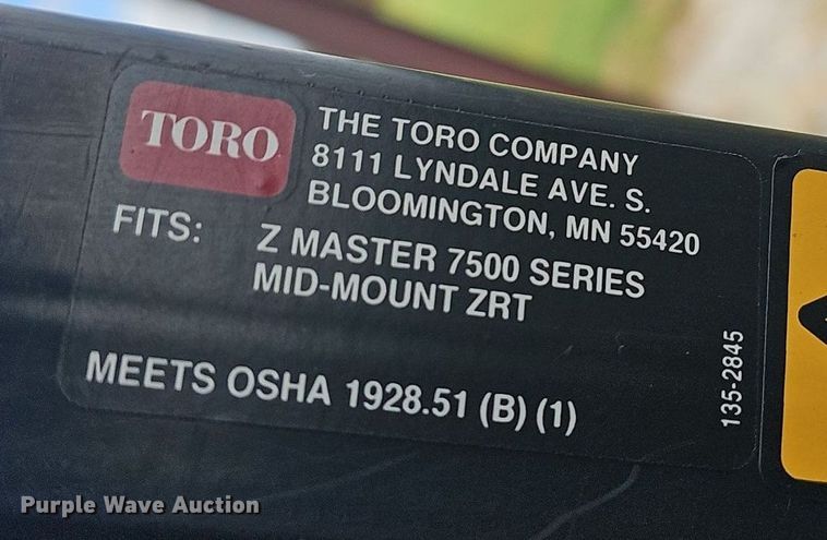 image for item NP9018 Toro 74096  ZTR lawn mower