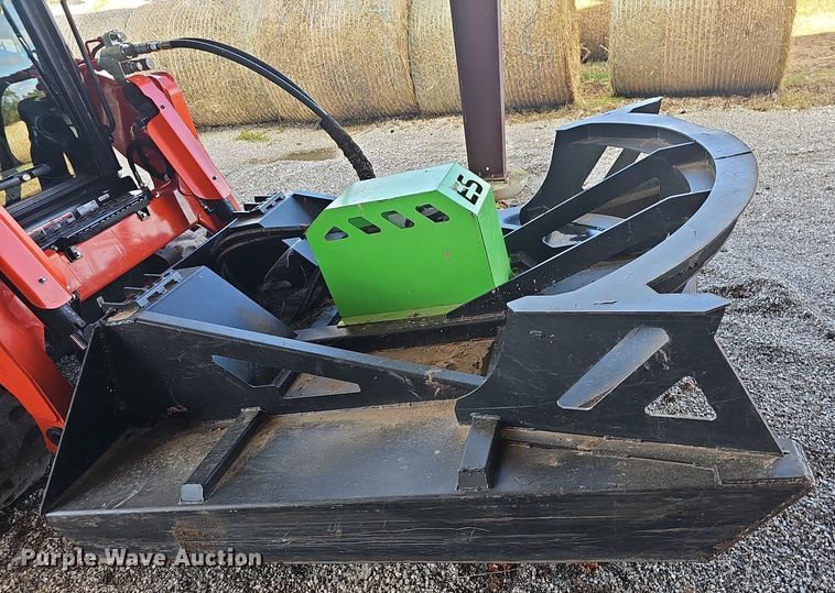 image for item NP9019 2021 ES ESSMDBC  skid steer rotary mower