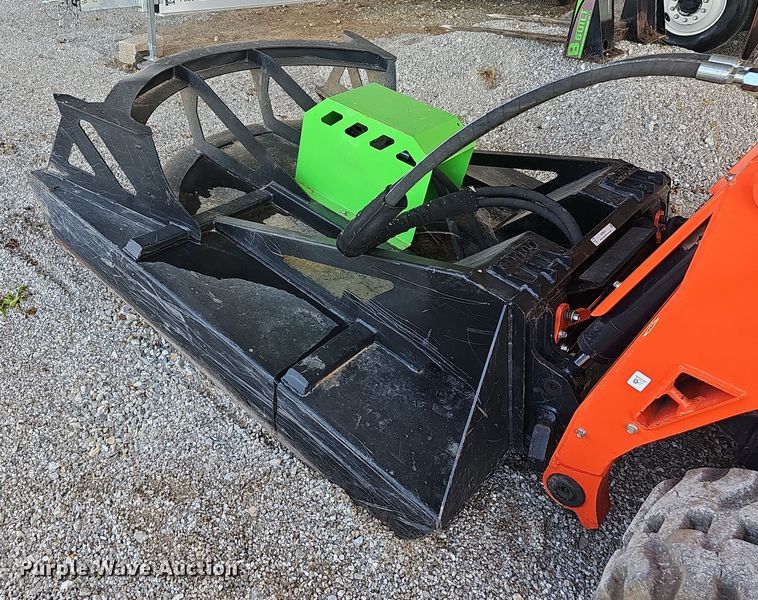 image for item NP9019 2021 ES ESSMDBC  skid steer rotary mower