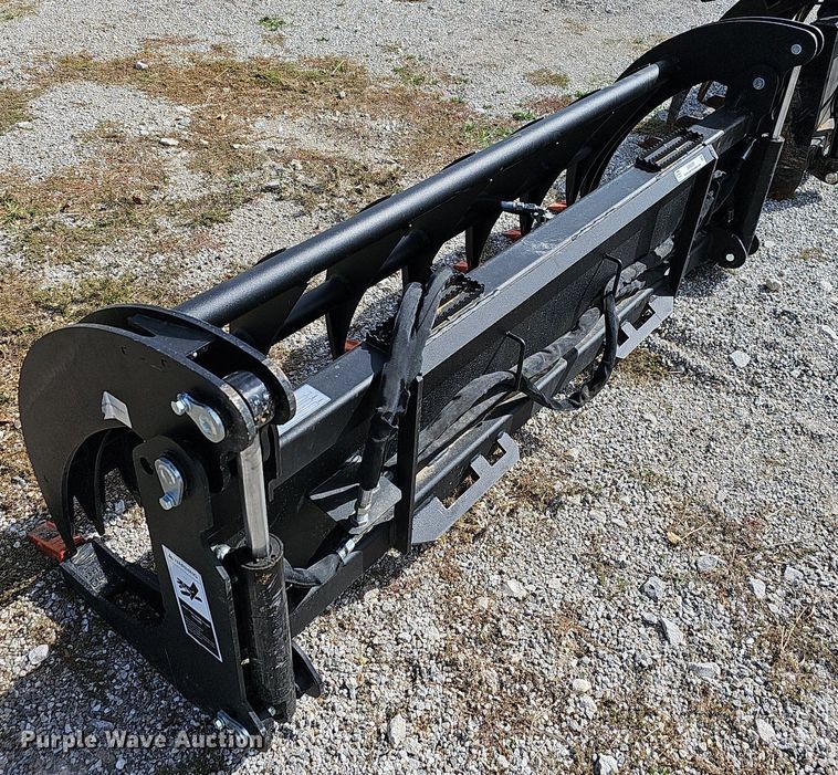 image for item NP9020 2023 Heavy Grass  78" W skid steer grapple bucket
