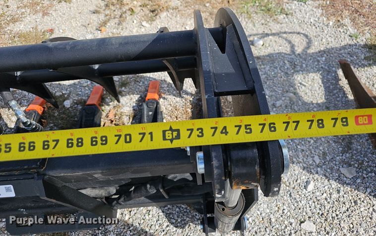 image for item NP9020 2023 Heavy Grass  78" W skid steer grapple bucket