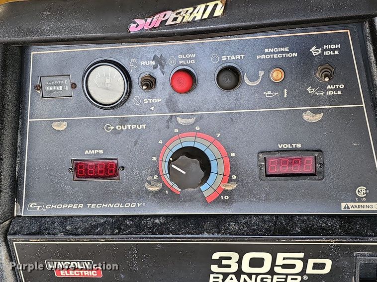 image for item NP9022 Lincoln Electric Ranger 350D  welder/generator