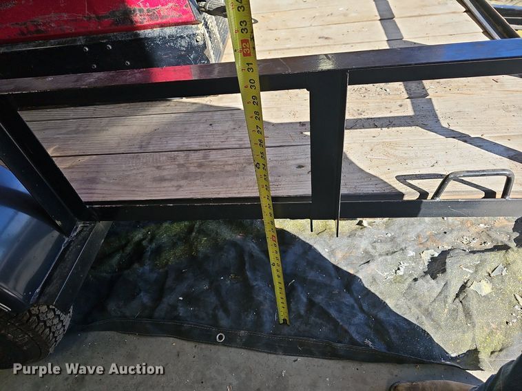 image for item NP9023 2016 Top Hat  utility trailer