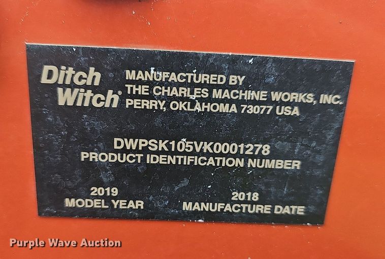 image for item NP9047 2019 Ditch Witch SK1050  compact utility loader