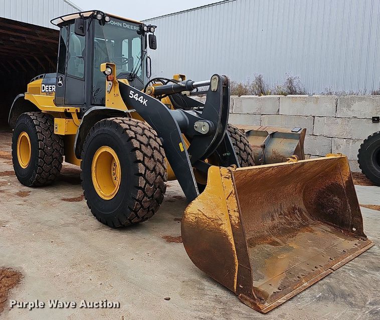 image for item NP9057 2012 John Deere 544K  wheel loader