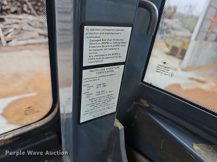 image for item NP9057 2012 John Deere 544K  wheel loader