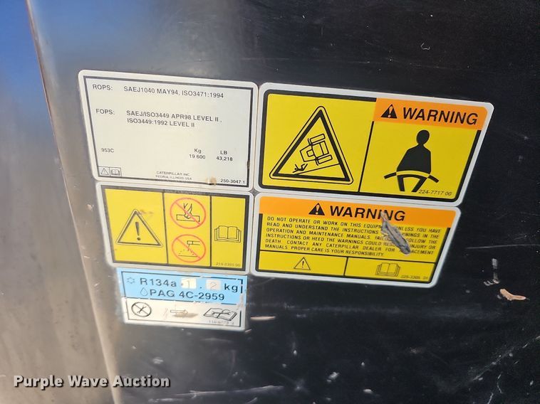 image for item NP9092 2007 Caterpillar 953C  track loader