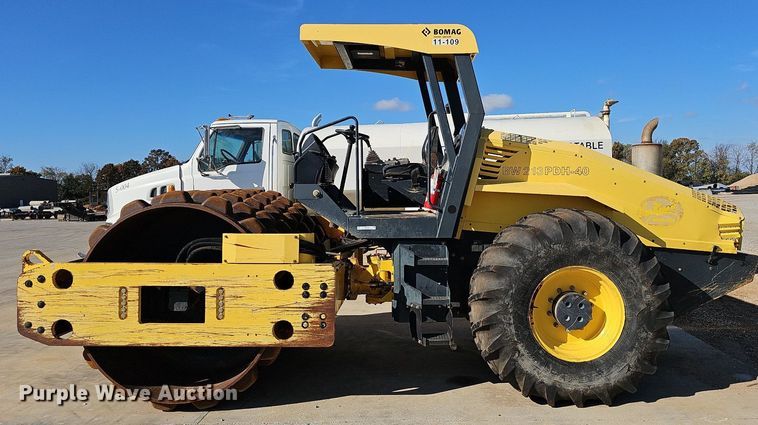image for item NP9102 2012 Bomag BW213PDH-40  single drum vibratory roller