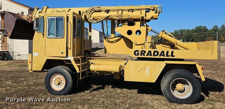 image for item NP9116 1997 Gradall G3WD  wheeled excavator