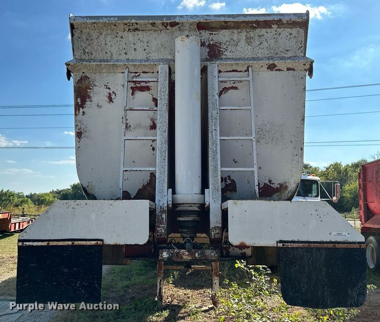 image for item NQ9341 1999 Shop built  end dump trailer