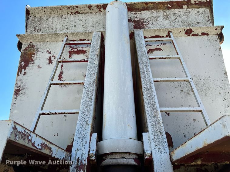 image for item NQ9341 1999 Shop built  end dump trailer