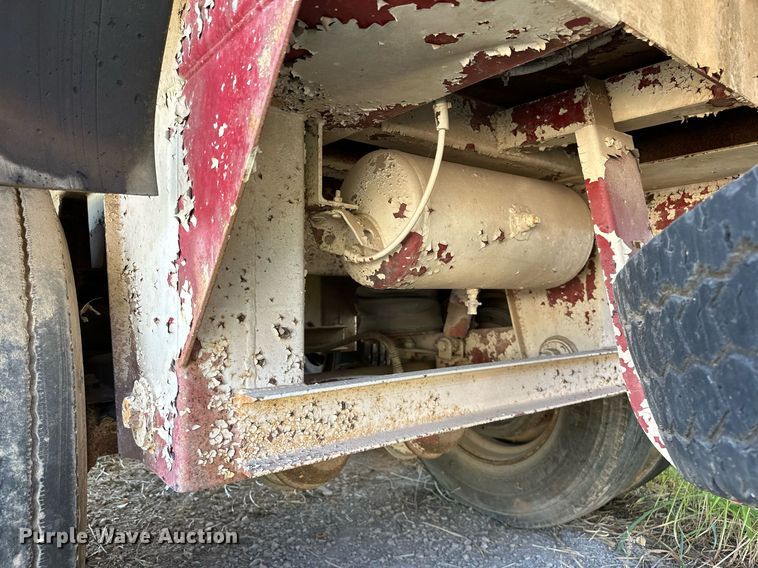 image for item NQ9341 1999 Shop built  end dump trailer