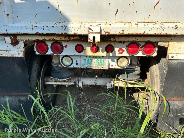image for item NQ9341 1999 Shop built  end dump trailer