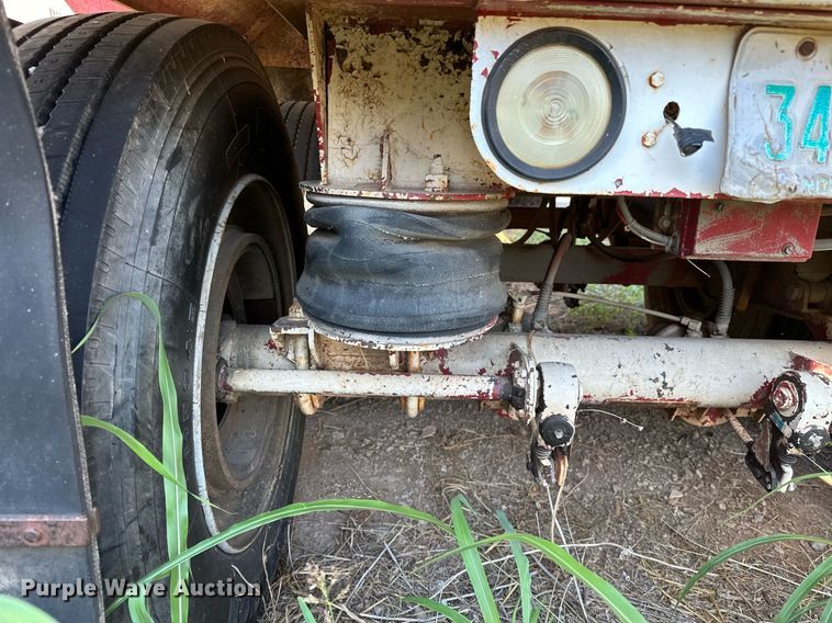 image for item NQ9341 1999 Shop built  end dump trailer