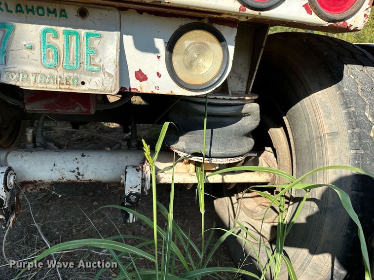 image for item NQ9341 1999 Shop built  end dump trailer