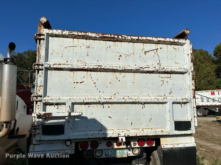 image for item NQ9341 1999 Shop built  end dump trailer