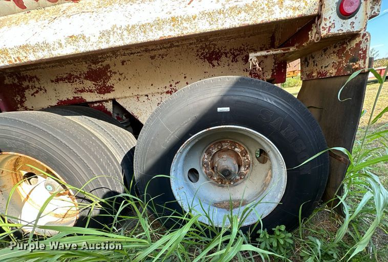 image for item NQ9341 1999 Shop built  end dump trailer