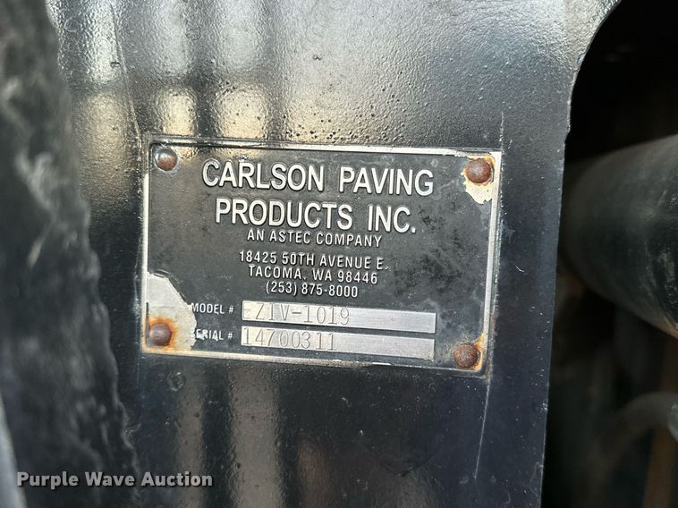 image for item NQ9470 2011 Roadtec RP-195E  paver