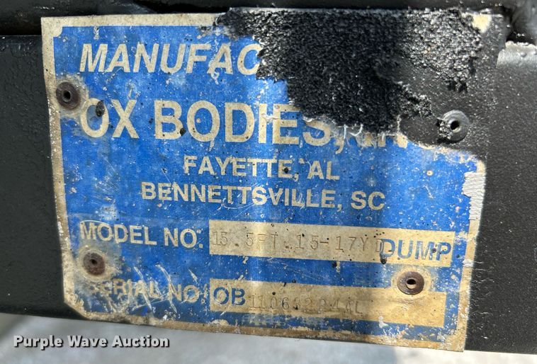 image for item NQ9836 2007 Kenworth T300  dump truck