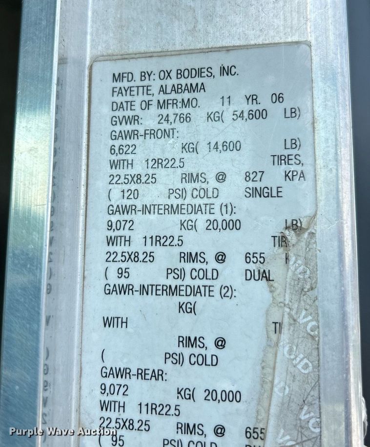 image for item NQ9836 2007 Kenworth T300  dump truck