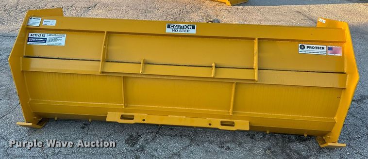 image for item NQ9975 Pro-Tech SPO8S  skid steer snow pusher