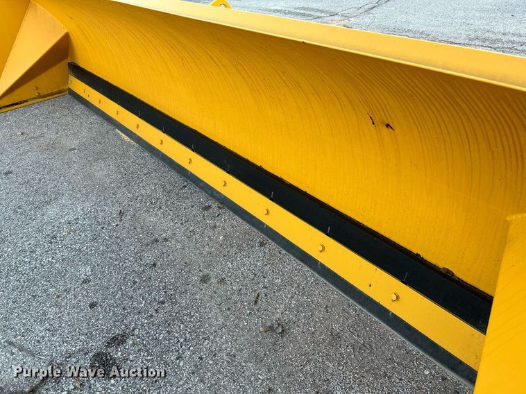 image for item NQ9976 Pro-Tech SP12B  snow pusher backhoe attachment