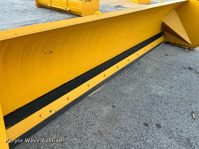 image for item NQ9976 Pro-Tech SP12B  snow pusher backhoe attachment