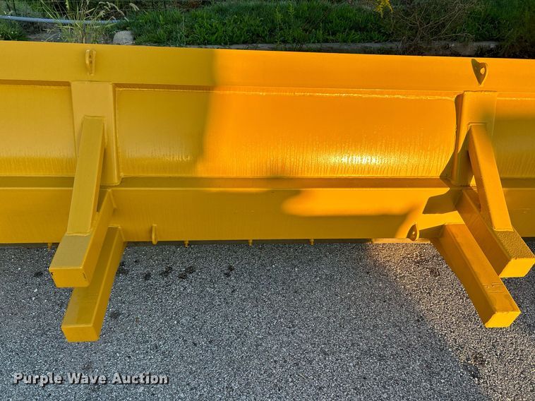 image for item NQ9976 Pro-Tech SP12B  snow pusher backhoe attachment