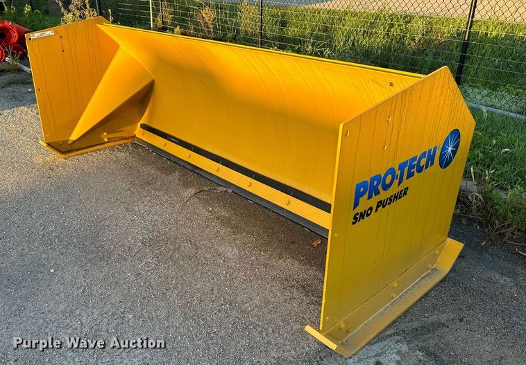 image for item NQ9977 Pro-Tech SPO8S  skid steer snow pusher