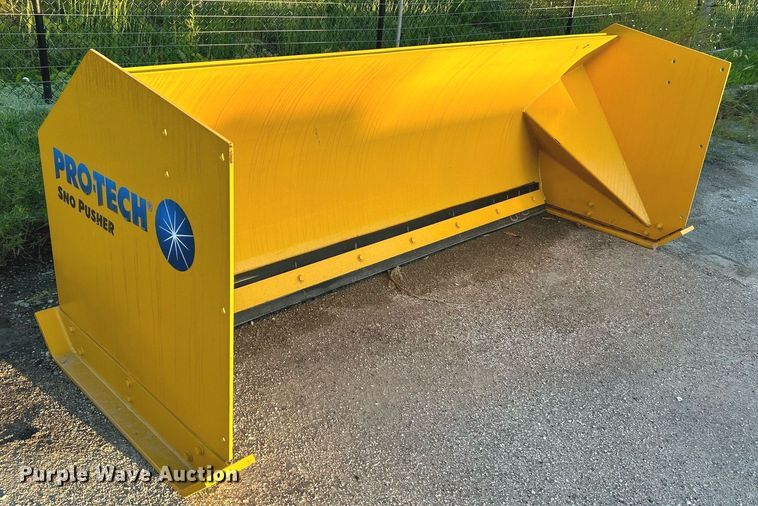 image for item NQ9977 Pro-Tech SPO8S  skid steer snow pusher