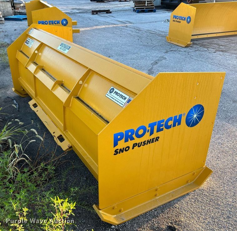 image for item NQ9977 Pro-Tech SPO8S  skid steer snow pusher